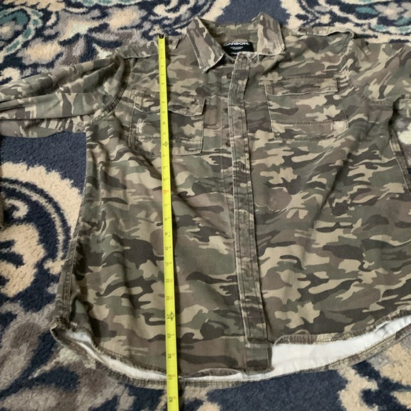 NWOT camo button down jacket - Picture 5 of 5